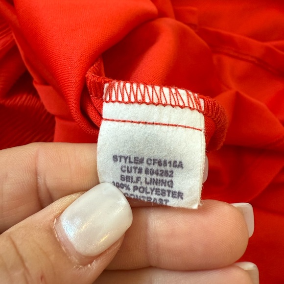 Woman’s Size Large Eva Franco Fiesta Open-Shoulder Mini Dress Anthropologie USA - Picture 8 of 9